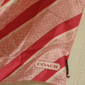 Coach Silk Square Scarf